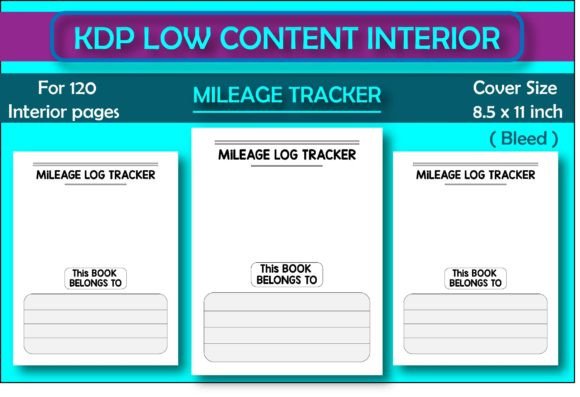 Download Low Content Interior Mileage Log Tracker - Low content interior Collection