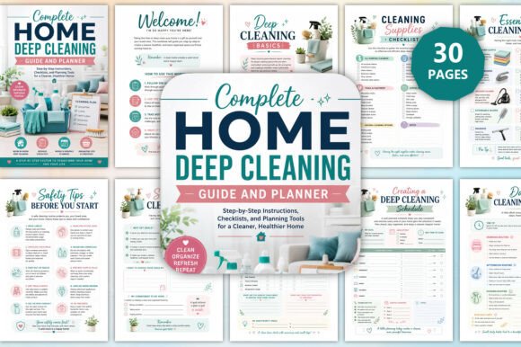 Download Complete Home Deep Cleaning Guide - Cleaning Collection