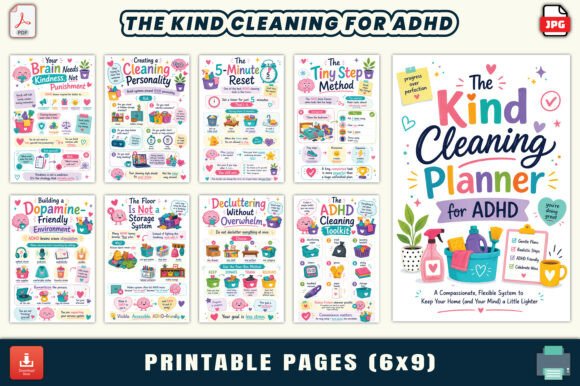 Download The KIND CLEANING for ADHD - Cleaning Collection