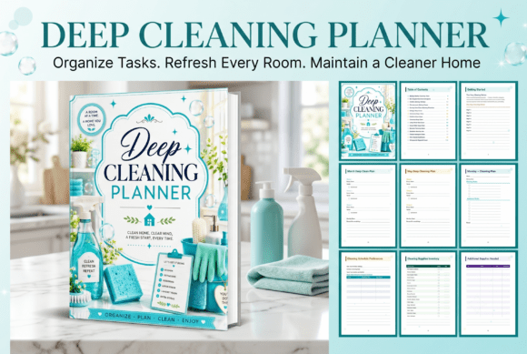 Download Deep Cleaning Planner - Cleaning Collection