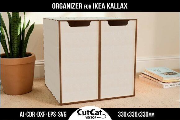 Download Double Drawer Organizer for IKEA KALLAX - Organizer Collection