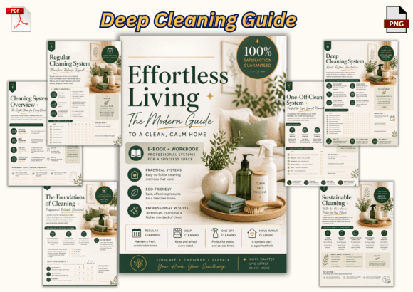 Download Deep Cleaning Guide – Ebook &amp; Workbook - Cleaning Collection