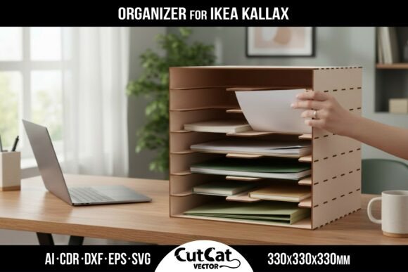 Download Paper Tray Organizer Bundle IKEA KALLAX - Organizer Collection