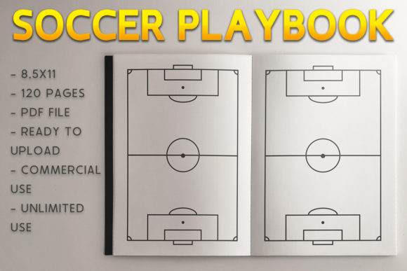 Download Soccer Playbook | KDP Template - Premium Resources